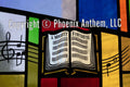 A Mighty Fortress | The Hymn of the Reformation (Stained Glass Print) - Phoenix Anthem, LLC