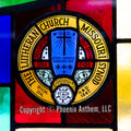 Christ Alone | The Seal of the Lutheran Church—Missouri Synod (Stained Glass Print) - Phoenix Anthem, LLC