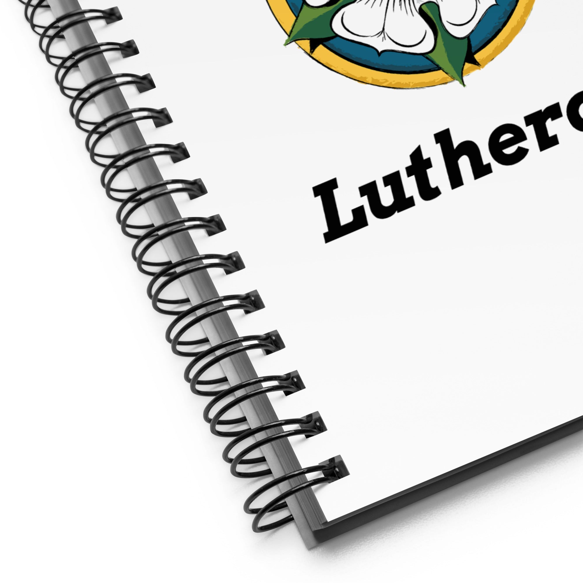 Distinctly Lutheran Custom Spiral Notebook - Phoenix Anthem, LLC