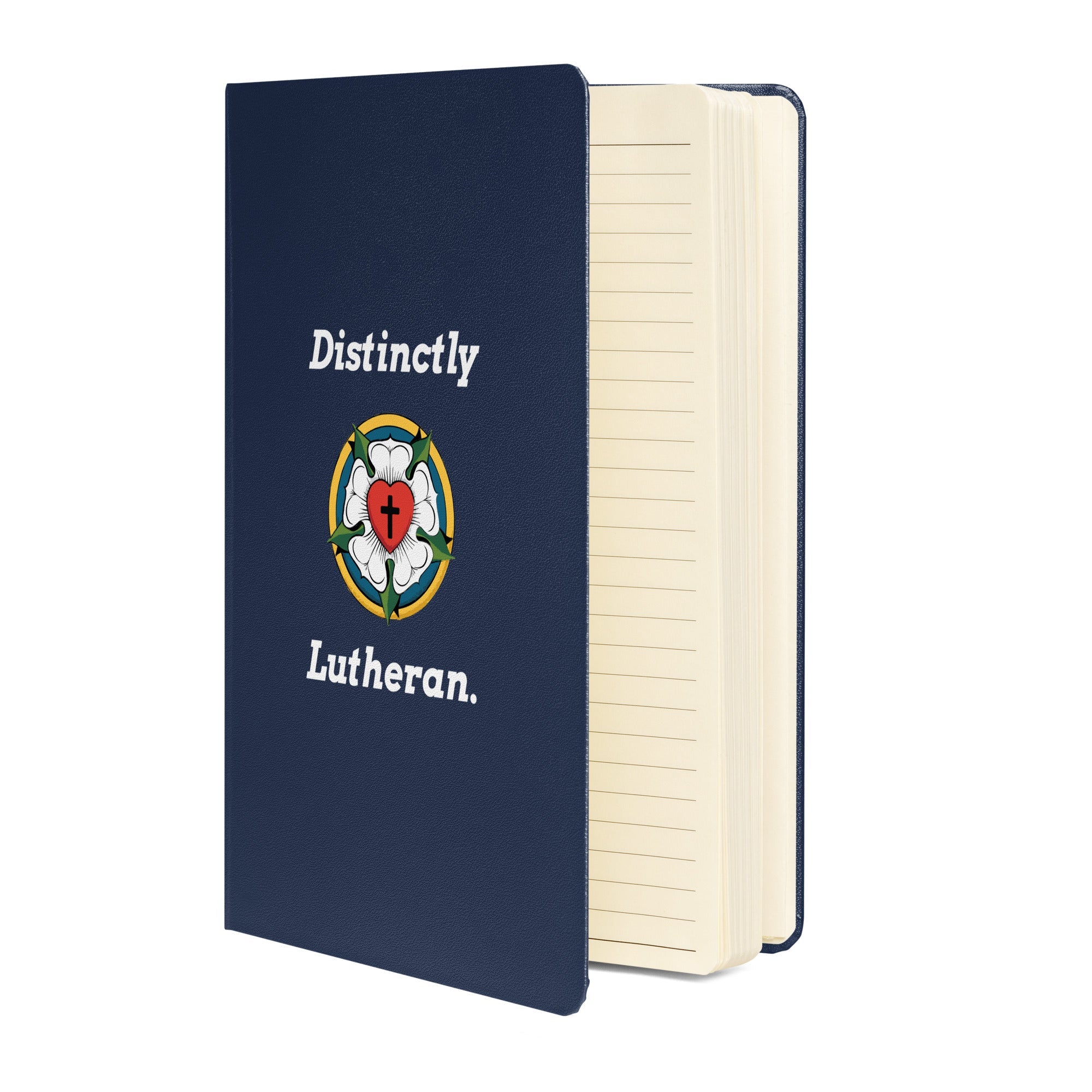 Distinctly Lutheran Hardcover Notebook | Faith in Hand. Truth in Style. - Phoenix Anthem, LLC