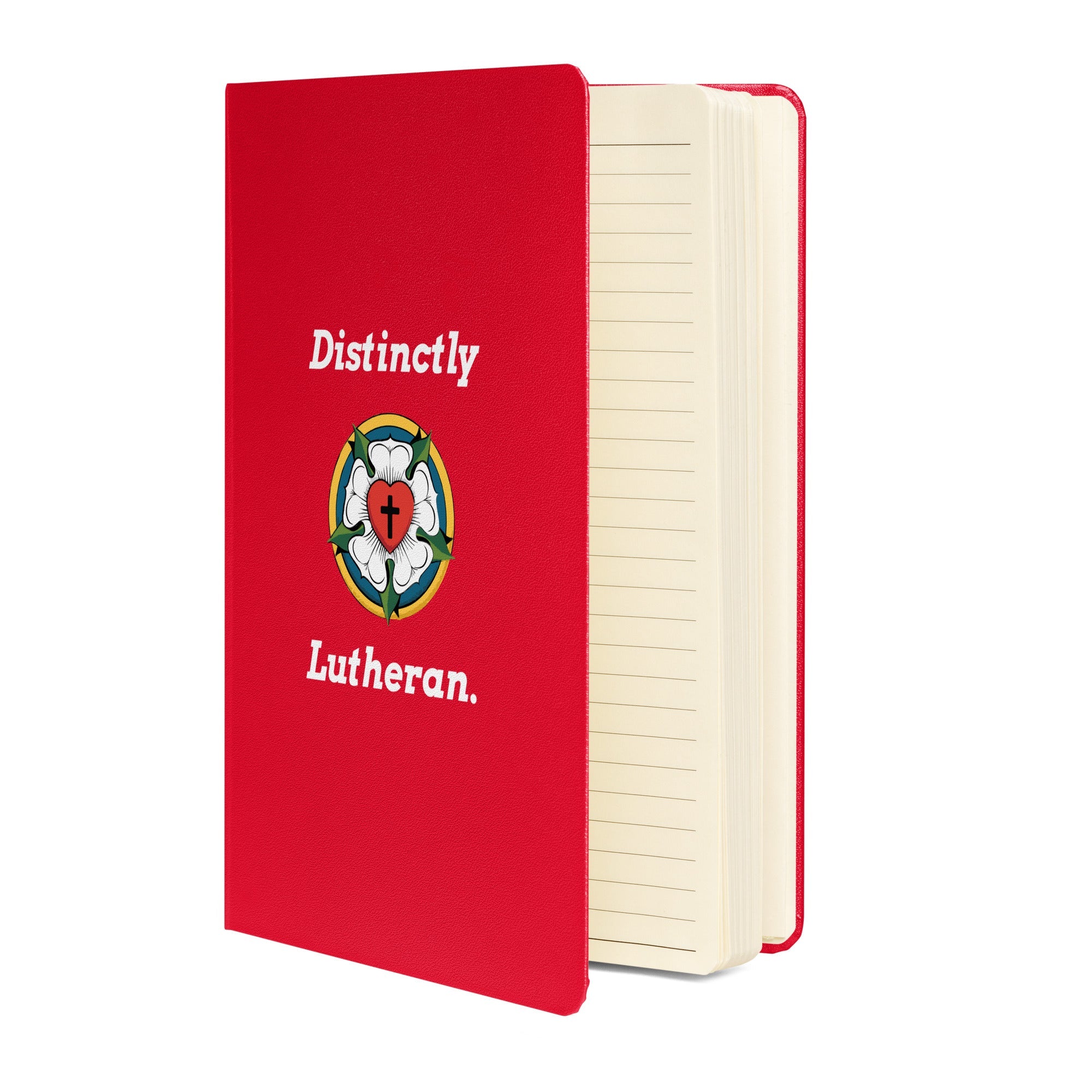 Distinctly Lutheran Hardcover Notebook | Faith in Hand. Truth in Style. - Phoenix Anthem, LLC