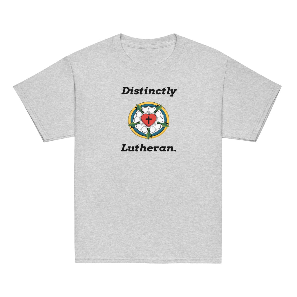 "Distinctly Lutheran" Youth Classic Tee - Phoenix Anthem, LLC