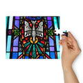 Holy Spirit Descending Dove Puzzle - Trinity Lutheran Church Stained Glass - Phoenix Anthem, LLC