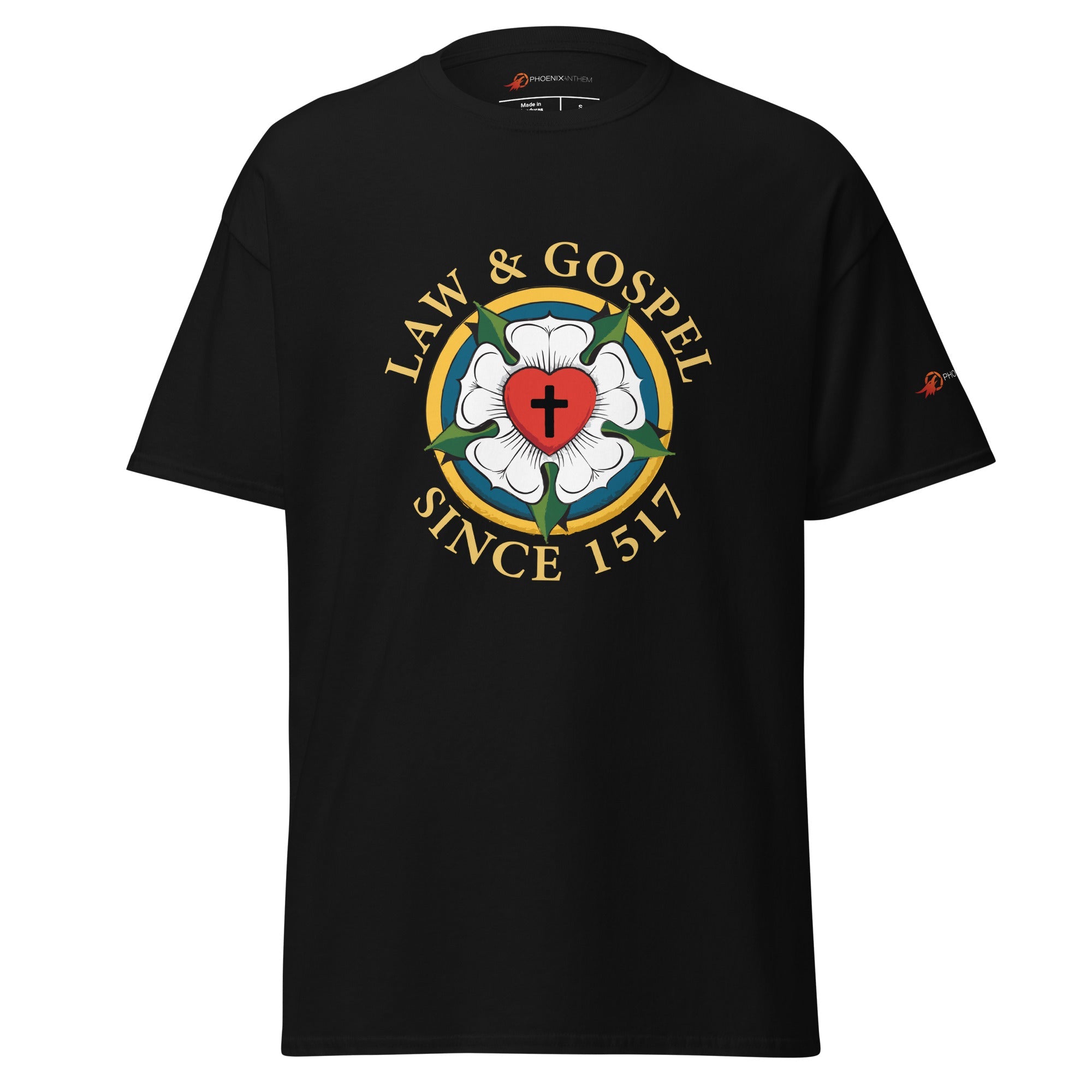 "Law & Gospel Since 1517" Unisex Classic Tee - Phoenix Anthem, LLC