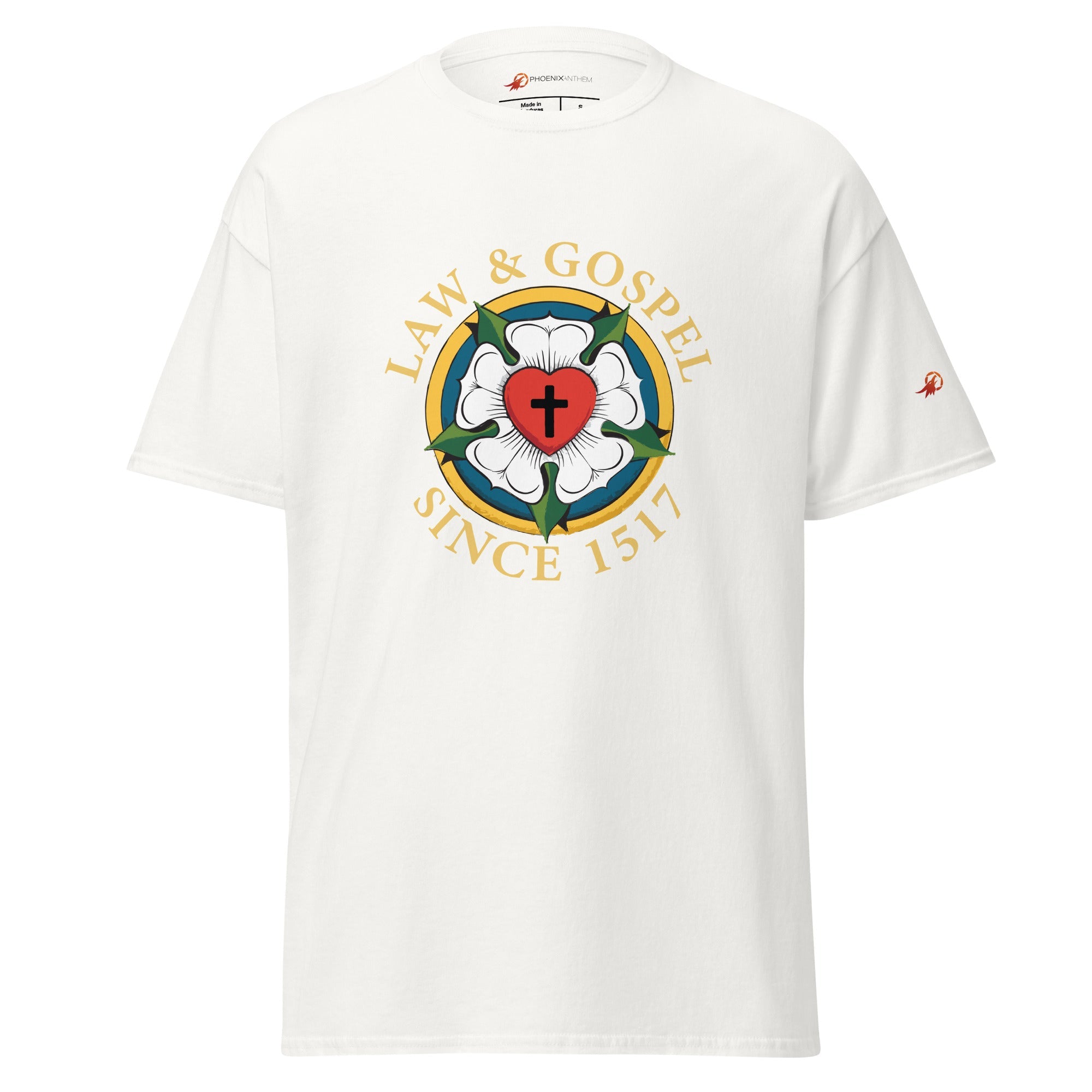 "Law & Gospel Since 1517" Unisex Classic Tee - Phoenix Anthem, LLC