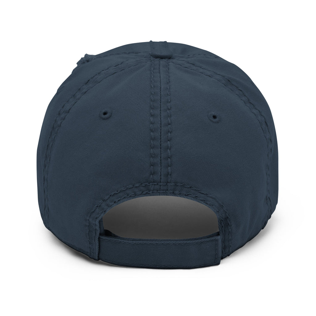 Luther Rose Embroidered Distressed Dad Hat - Phoenix Anthem, LLC