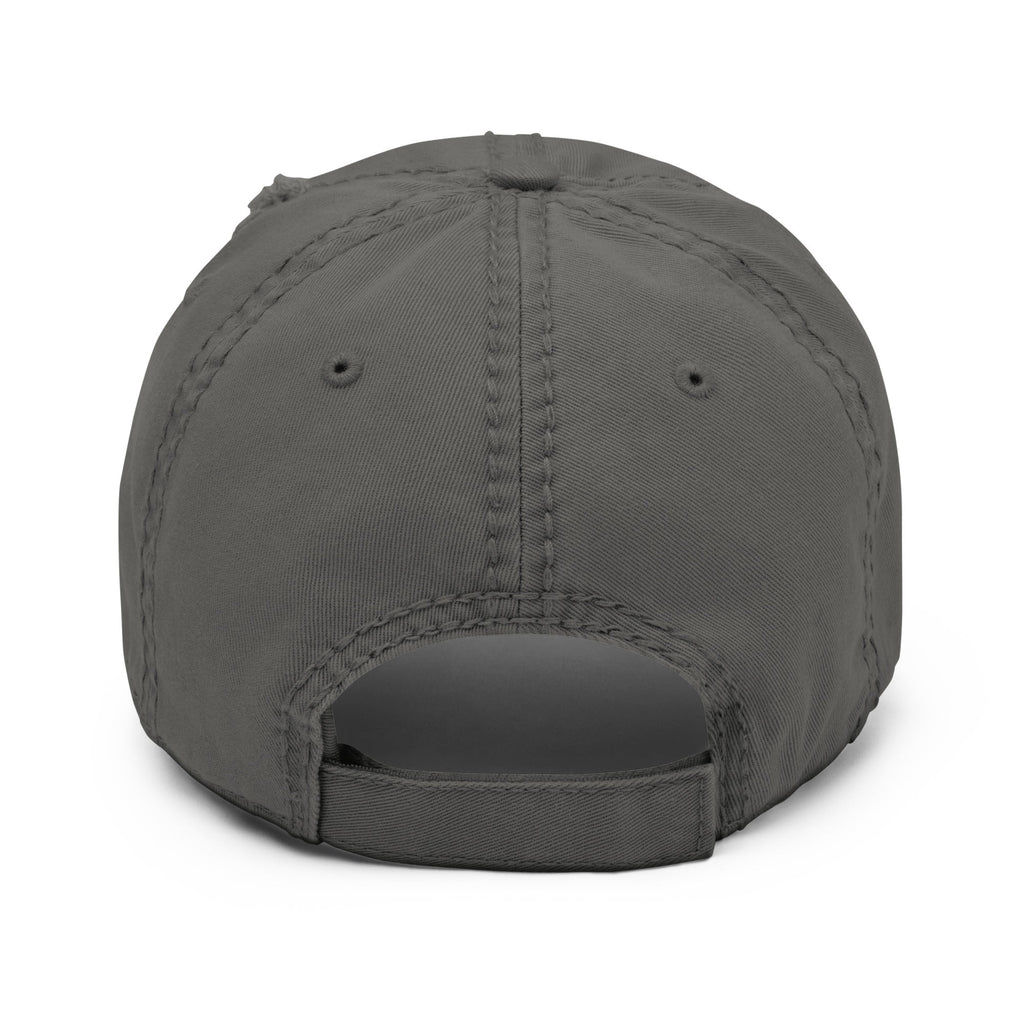 Luther Rose Embroidered Distressed Dad Hat - Phoenix Anthem, LLC