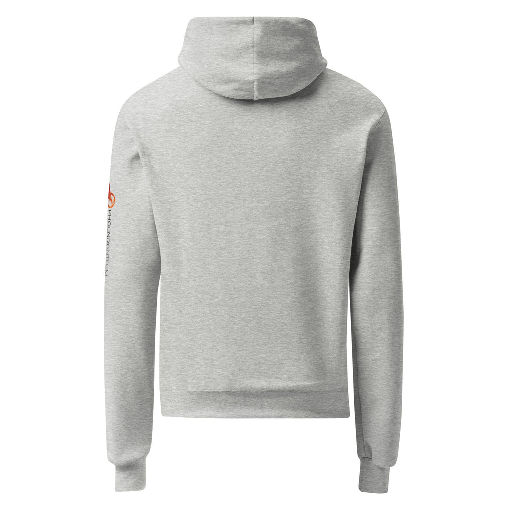 Luther Rose Unisex Champion Hoodie | Faith in Comfort - Phoenix Anthem, LLC