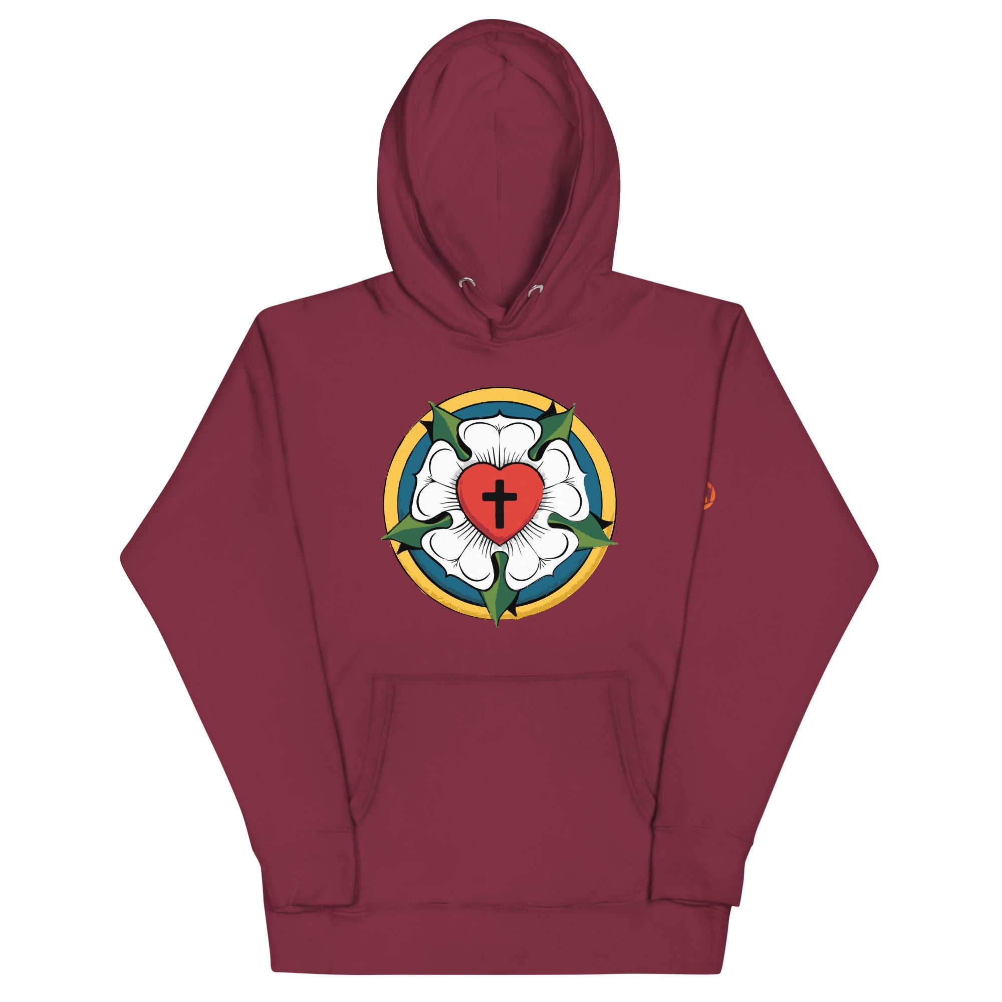 Luther Rose Unisex Hoodie | Faith in Comfort - Phoenix Anthem, LLC