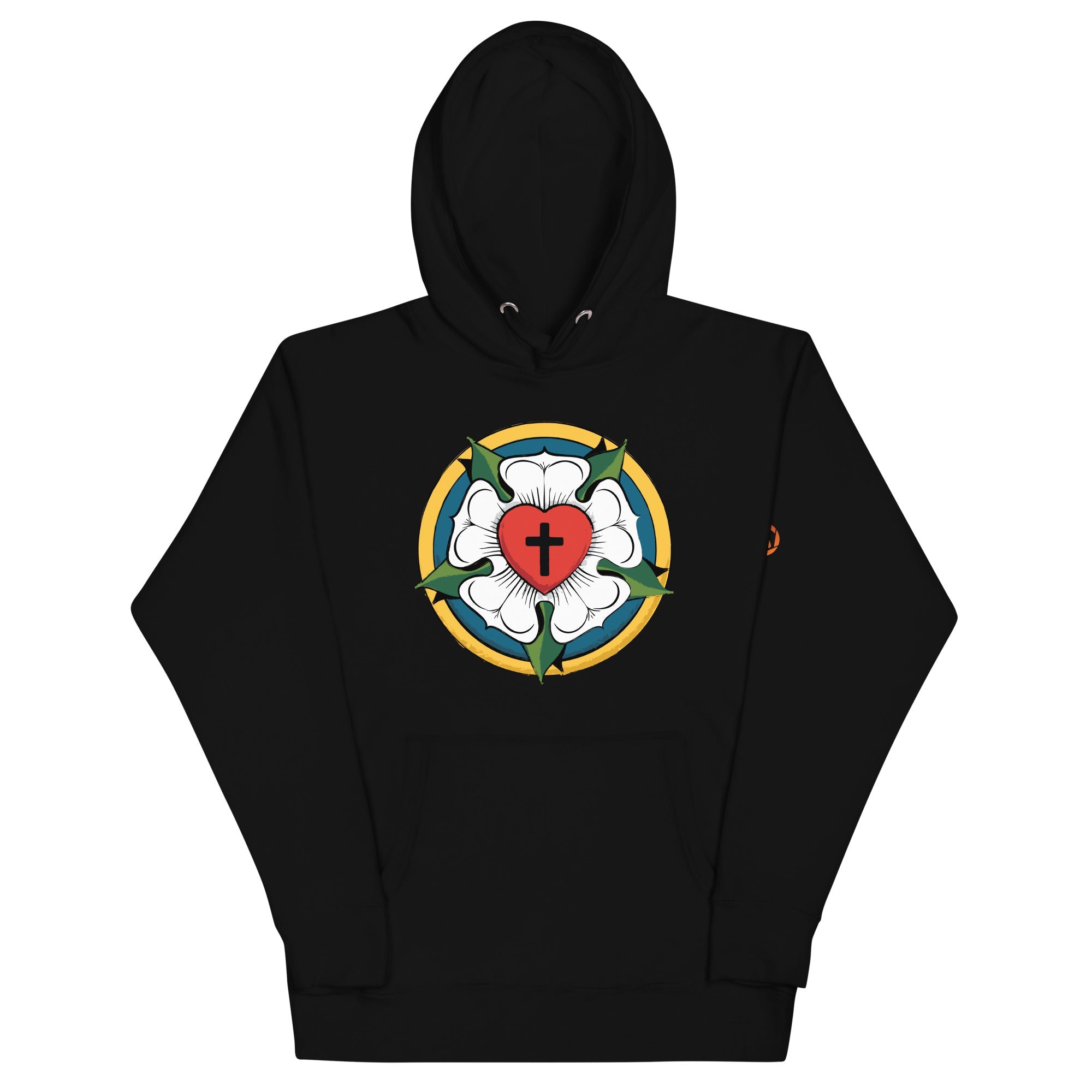 Luther Rose Unisex Hoodie | Faith in Comfort - Phoenix Anthem, LLC