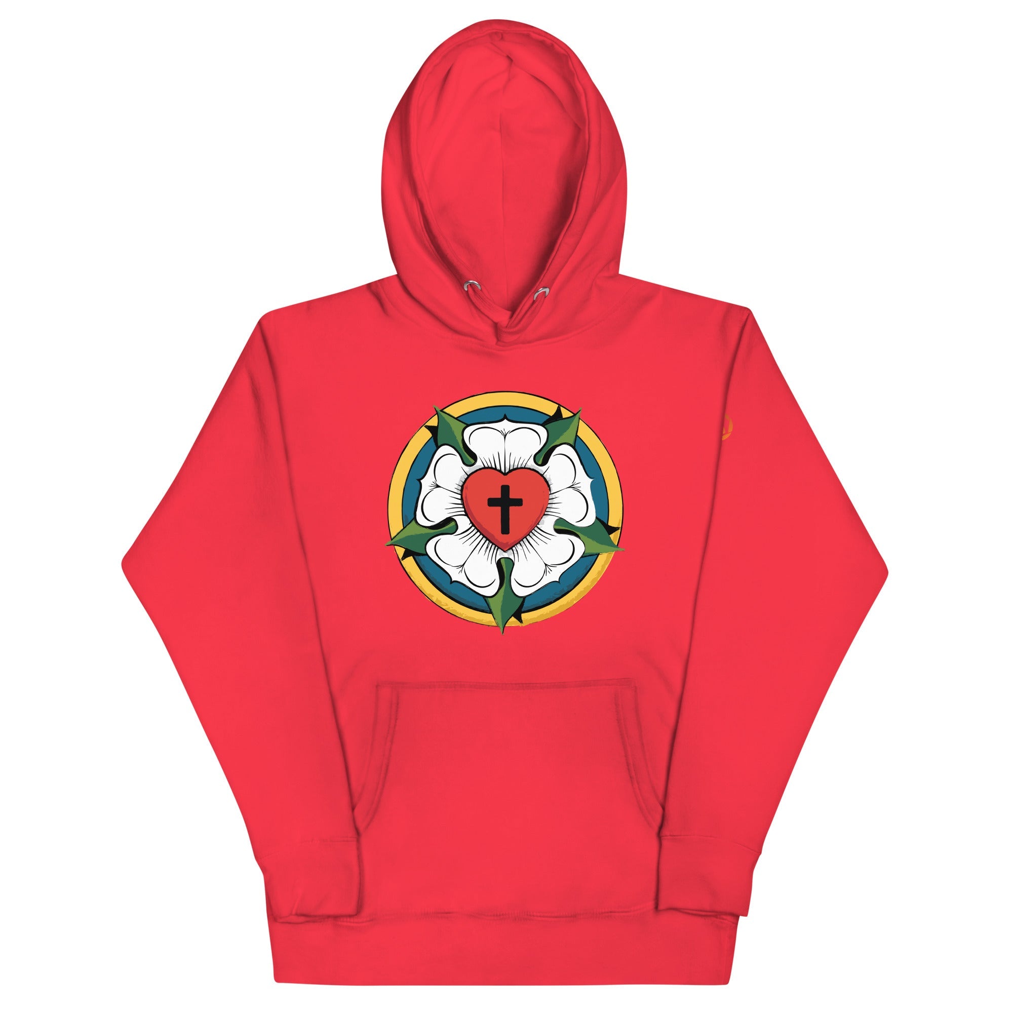 Luther Rose Unisex Hoodie | Faith in Comfort - Phoenix Anthem, LLC
