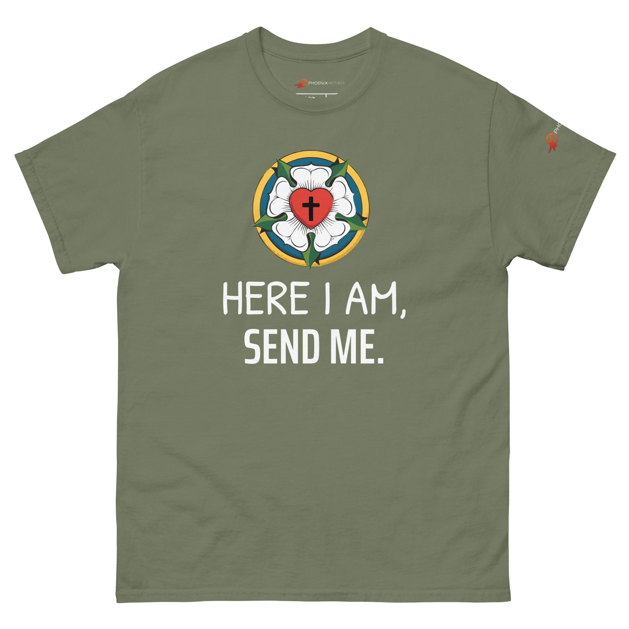 "Send Me" Unisex Classic Tee - Phoenix Anthem, LLC