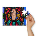 The Hand of Providence – Trinity Lutheran Church Stained Glass Puzzle - Phoenix Anthem, LLC