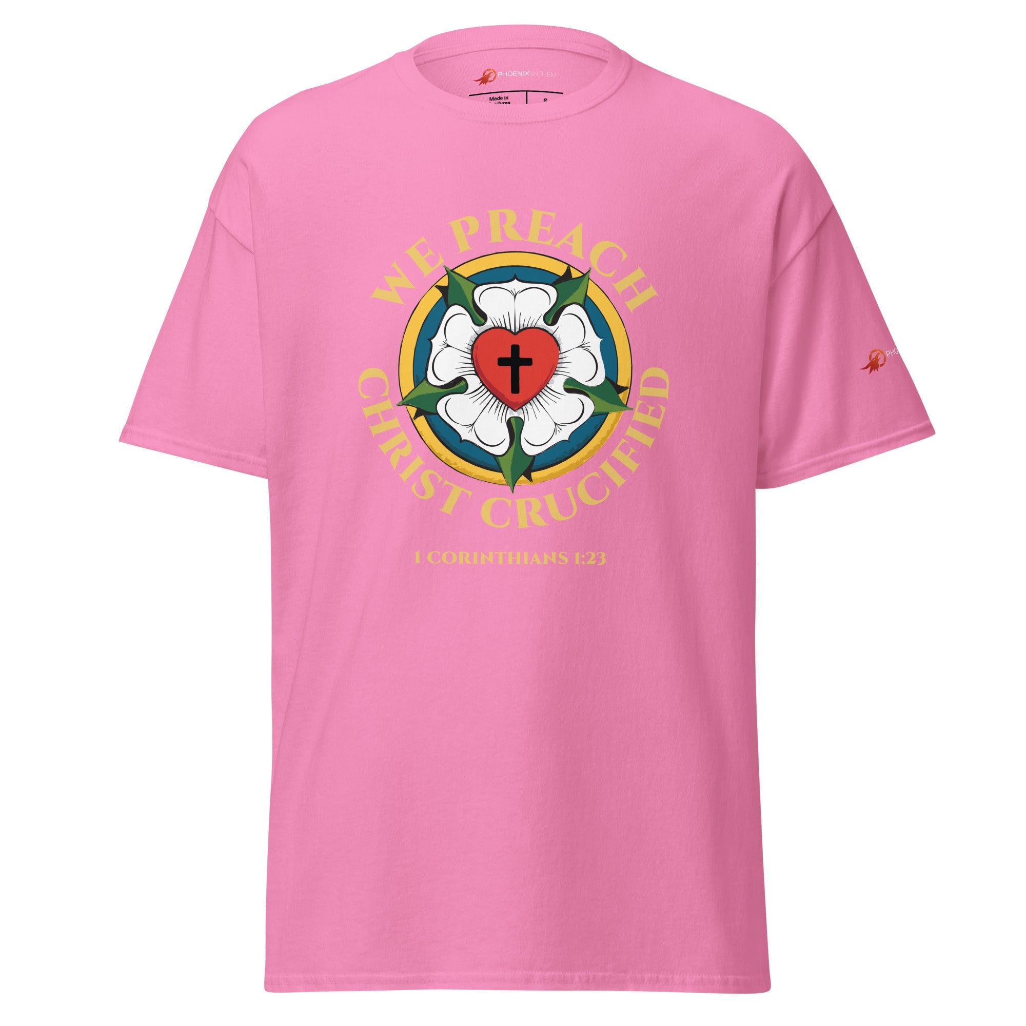 "We Preach Christ Crucified" Unisex Classic Tee - Phoenix Anthem, LLC